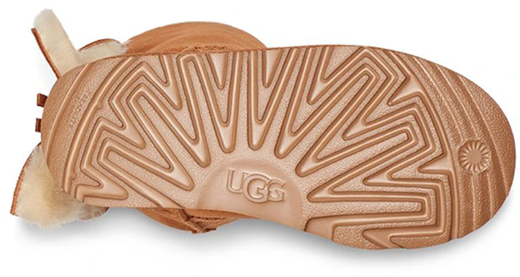 (PS) UGG クラシックミニII リボン ブラウン 1112298T-CHE Details for (PS) UGG クラシックミニII リボン ブラウン 1112298T-CHE