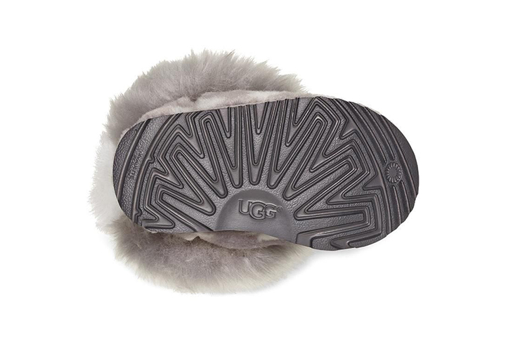 Details for (PS) UGG Classic Mini II Foderato in Lana Grigio 1106897T-CHRC