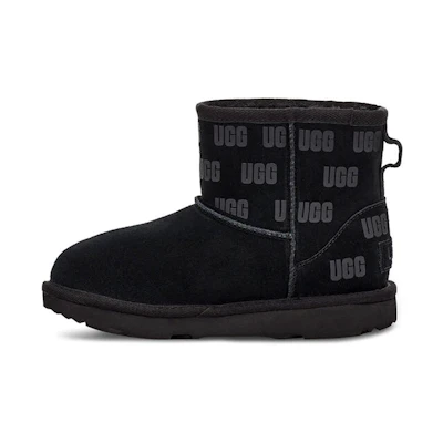 (PS) UGG Classic Mini II Print 'Black'