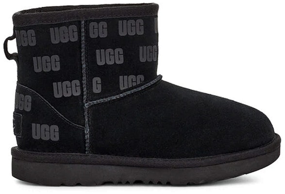 (Preschool) UGG Classic Mini II Print 'Black' 1119390K-BLK Order (Preschool) UGG Classic Mini II Print 'Black' 1119390K-BLK