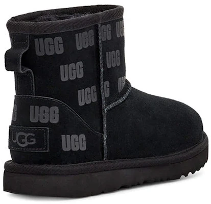(PS) UGG Classic Mini II Print ''Schwarz'' 1119390K-BLK Shop (PS) UGG Classic Mini II Print ''Schwarz'' 1119390K-BLK