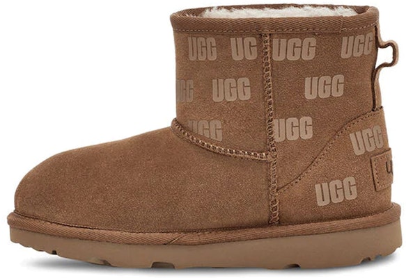 (Preschool) UGG Classic Mini II Print 'Chestnut Brown' 1119390K-CHE Buy (Preschool) UGG Classic Mini II Print 'Chestnut Brown' 1119390K-CHE