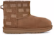(PS) UGG Classic Mini II Cetakan 'Chestnut Brown' 1119390K-CHE