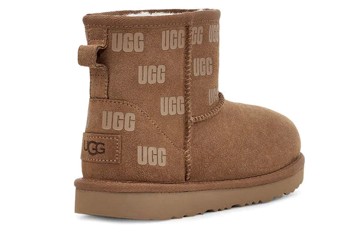 Shop (PS) UGG 클래식 미니 II 프린트 '밤색' (UGG keullaesik mini II peuriteu 'bamsaek') 1119390K-CHE