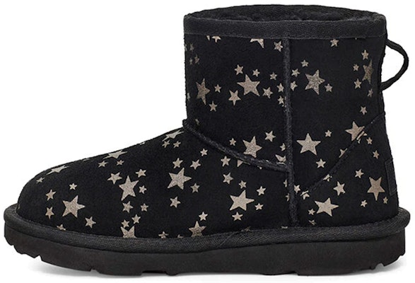 (Preschool) UGG Classic Mini II Stars 1115852K-BLK Buy (Preschool) UGG Classic Mini II Stars 1115852K-BLK