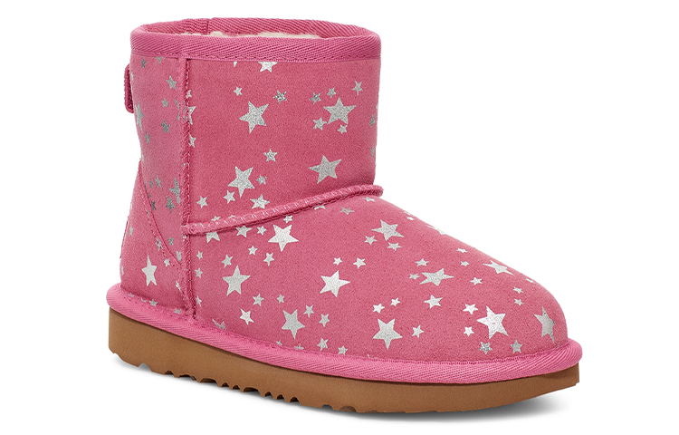 (PS) UGG Classic Mini II Stars Fleece Lined Big Boys 圖 3