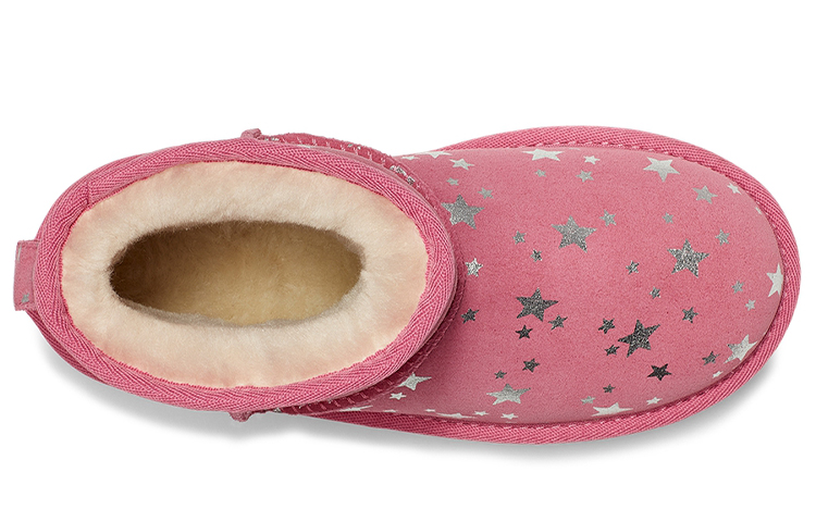 (PS) UGG Classic Mini II Stars Fleece Lined Big Boys 圖 5