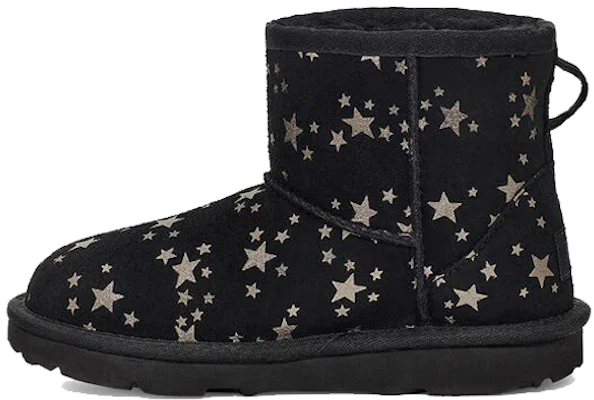 (PS) UGG Classic Mini II Stivali Neve Stelle Neri 1115852T-BLK Buy (PS) UGG Classic Mini II Stivali Neve Stelle Neri 1115852T-BLK