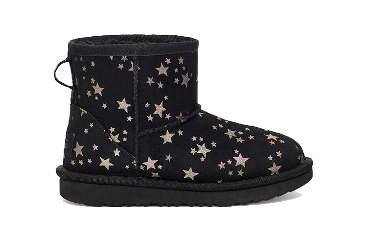 Order (PS) UGG Classic Mini II Stivali Neve Stelle Neri 1115852T-BLK