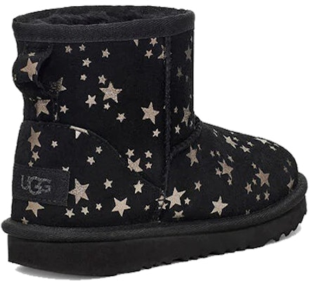 (PS) UGG クラシックミニⅡ スターズ (ブラック) 1115852T-BLK Shop (PS) UGG クラシックミニⅡ スターズ (ブラック) 1115852T-BLK