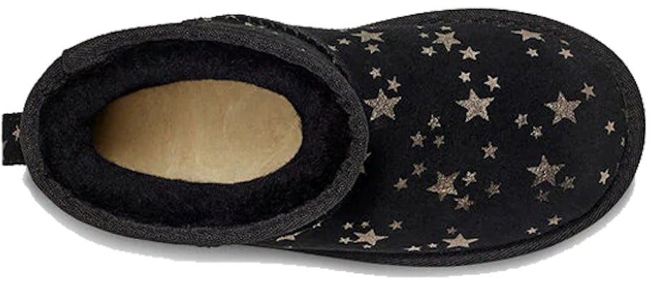 (Preschool) UGG Classic Mini II Stars Snow Boots Black 1115852T-BLK Purchase (Preschool) UGG Classic Mini II Stars Snow Boots Black 1115852T-BLK
