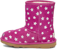 Buy (Preschool) UGG Classic Short II 'Pink Stars' 1019697T-FUS