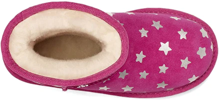 Purchase (Preschool) UGG Classic Short II 'Pink Stars' 1019697T-FUS