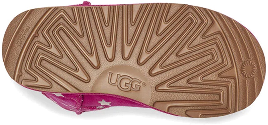 (Preschool) UGG Classic Short II 'Pink Stars' 1019697T-FUS Details for (Preschool) UGG Classic Short II 'Pink Stars' 1019697T-FUS