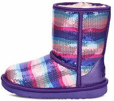(Preschool) UGG Classic Short II Rainbow Purple 1103622T-VRBW (Preschool) UGG Classic Short II Rainbow Purple 1103622T-VRBW