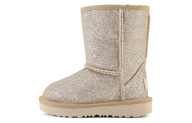 (PS) UGG Classic Short II 'Glitter - Gold'