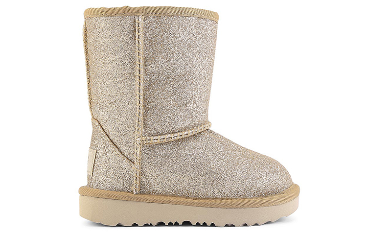 (PS) UGG Classic Short II 'Glitter - Gold' 圖 2