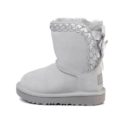 (PS) UGG Classic Short II Snow Boots Gray
