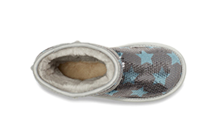 (PS) UGG Classic Short ll Sequin Star Denim Blue 圖 3