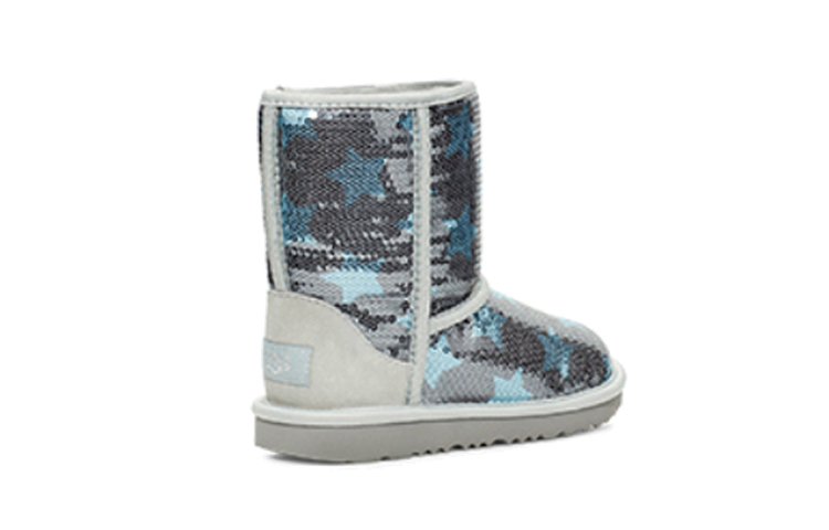 (PS) UGG Classic Short ll Sequin Star Denim Blue 圖 4