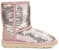 (PS) UGG Classic Short II Sequin Star Merah Jambu 1107988T-PCRY