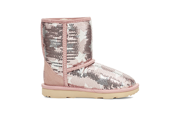 Order (PS) UGG Clásico Corto II Lentejuela Estrella Rosa 1107988T-PCRY