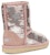 (PS) UGG Classic Short II Sequin Star Merah Jambu 1107988T-PCRY
