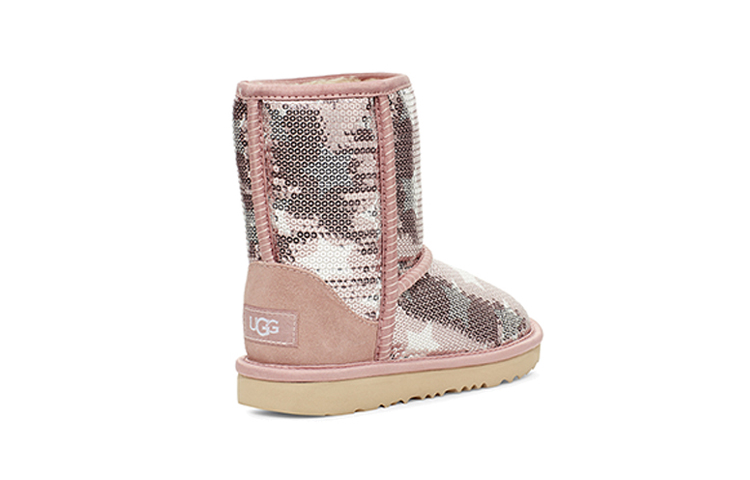 Shop (PS) UGG Clásico Corto II Lentejuela Estrella Rosa 1107988T-PCRY