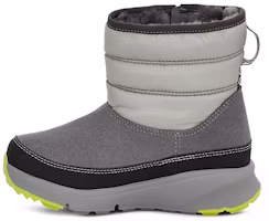 (Preschool) UGG Classic Zip Boot 'Grey Waterproof Leather' 1130439T-GRYM