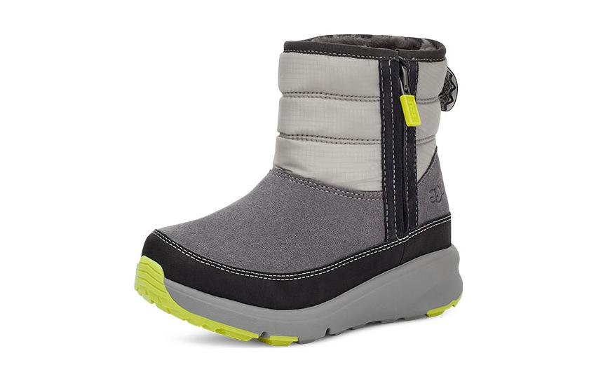 Order (PS) UGG Classic Zip Boot 'Kelabu Kulit Kalis Air' 1130439T-GRYM