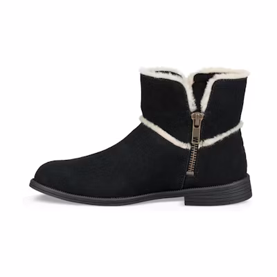 (PS) UGG Coletta Boot Fleece Lined Big Boys Black