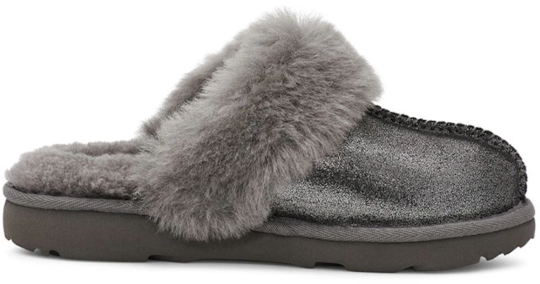 (PS) UGG Cozy II Sandal Glitter Metalik 'Metal' 1121094K-MTL Order (PS) UGG Cozy II Sandal Glitter Metalik 'Metal' 1121094K-MTL