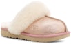 Lookbook (PS) UGG Cozy II Metallic Glitter Slipper 'Rose Gold' - Selipar Emas Ros Berkilau 1121094K-RGL