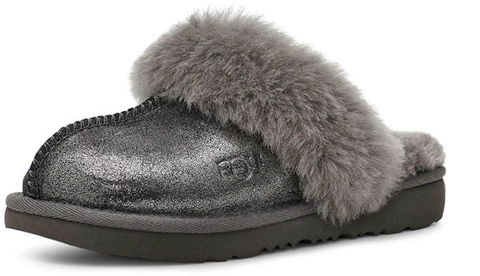 (PS) UGG Cozy II Sandal Glitter Metalik 'Metal' 1121094K-MTL Lookbook (PS) UGG Cozy II Sandal Glitter Metalik 'Metal' 1121094K-MTL