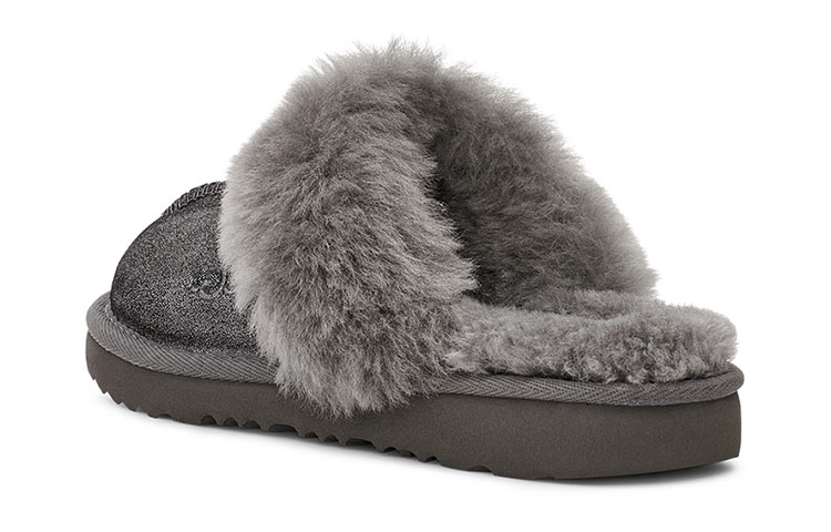 Shop (PS) UGG Cozy II Sandal Glitter Metalik 'Metal' 1121094K-MTL