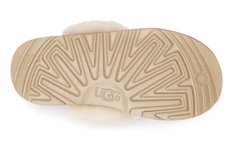 Details for (PS) UGGコージーII メタリックグリッター ローズゴールド スリッパ 1121094K-RGL