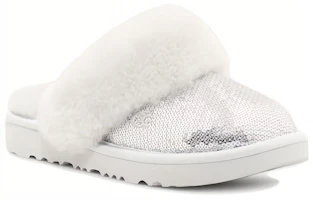 Order (Preschool) UGG Cozy II Mirror Ball Slipper 'Silver' 1151772K-SLVR