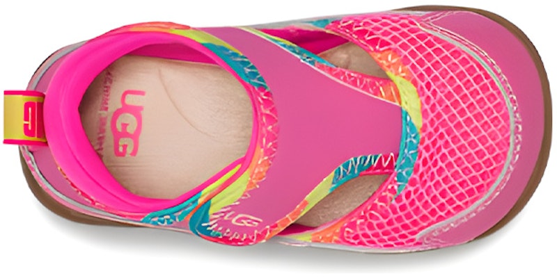 (Toddler) UGG Delta Closed Toe Sandal 'Pink Rainbow' 1117242T-PINK Lookbook (Toddler) UGG Delta Closed Toe Sandal 'Pink Rainbow' 1117242T-PINK