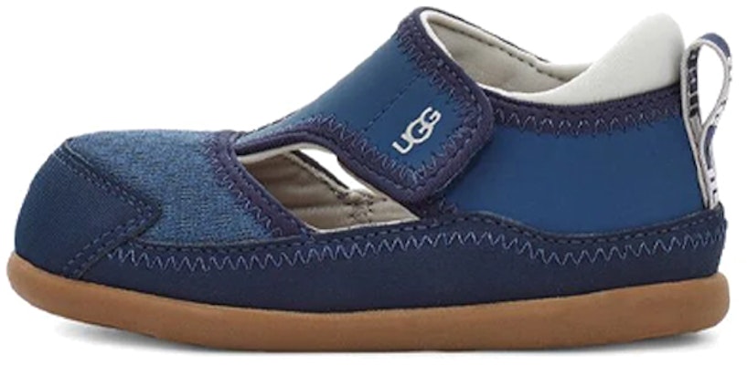 (Preschool) UGG Delta Closed Toe Fisherman Sandals 'Blue Brown' 1117242T-ENB Buy (Preschool) UGG Delta Closed Toe Fisherman Sandals 'Blue Brown' 1117242T-ENB