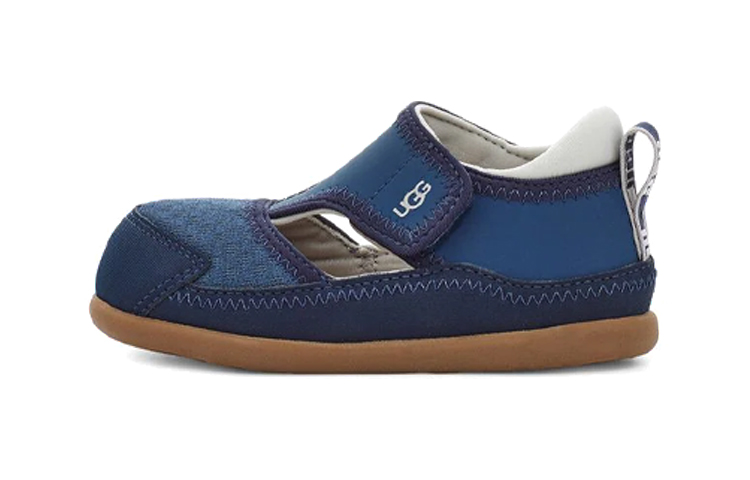 (Preschool) UGG Delta Closed Toe Fisherman Sandals 'Blue Brown' 1117242T-ENB