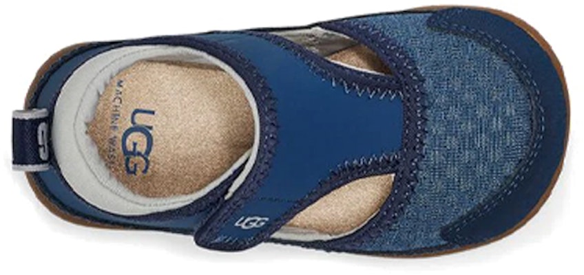 (Preschool) UGG Delta Closed Toe Fisherman Sandals 'Blue Brown' 1117242T-ENB Shop (Preschool) UGG Delta Closed Toe Fisherman Sandals 'Blue Brown' 1117242T-ENB