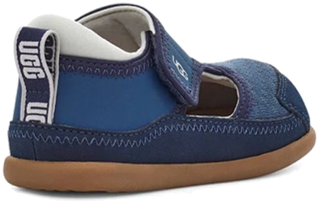 (Preschool) UGG Delta Closed Toe Fisherman Sandals 'Blue Brown' 1117242T-ENB Purchase (Preschool) UGG Delta Closed Toe Fisherman Sandals 'Blue Brown' 1117242T-ENB