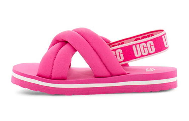 (Preschool) UGG Everlee Slide 'Carnation' 1124914K-CRNT