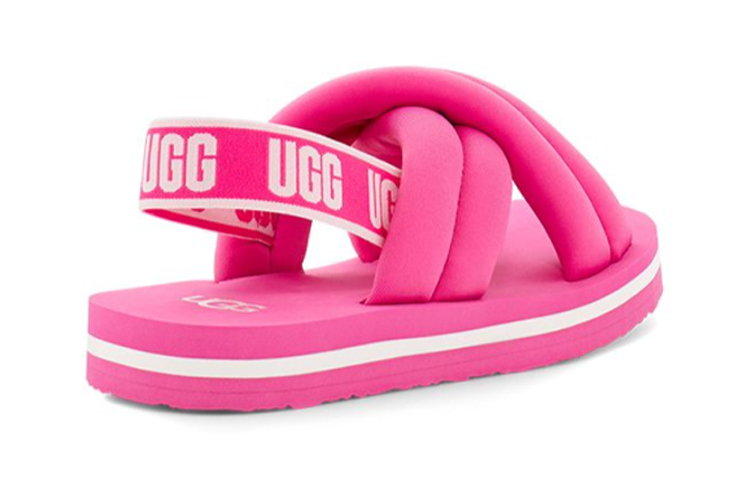 Lookbook (PS) UGG Everlee Slide ''Carnation'' Dames Slippers 1124914K-CRNT
