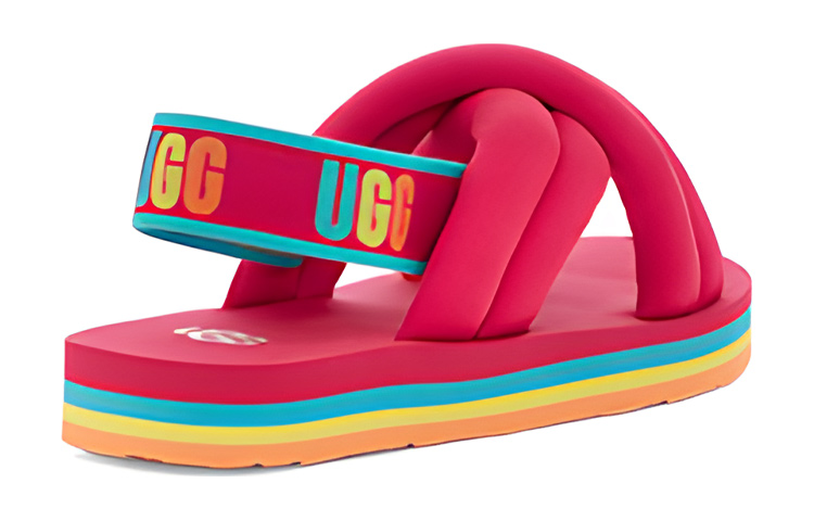 Shop (PS) UGG Everlee 拖鞋 '彩虹' 1124914K-RBW