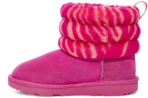 (Preschool) UGG Fluff Mini Quilted 'Zebra Pink' 1116116K-RCR (Preschool) UGG Fluff Mini Quilted 'Zebra Pink' 1116116K-RCR