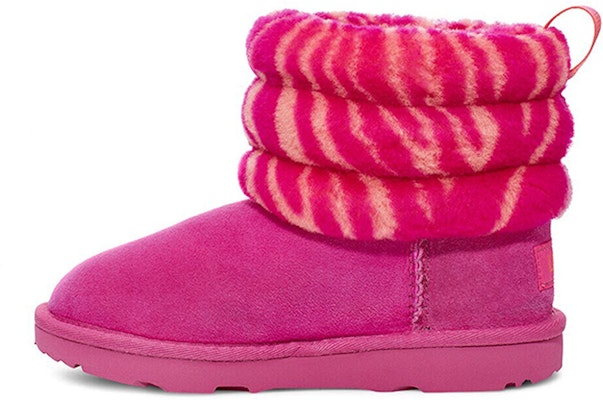 (Preschool) UGG Fluff Mini Quilted 'Zebra Pink' 1116116K-RCR Buy (Preschool) UGG Fluff Mini Quilted 'Zebra Pink' 1116116K-RCR