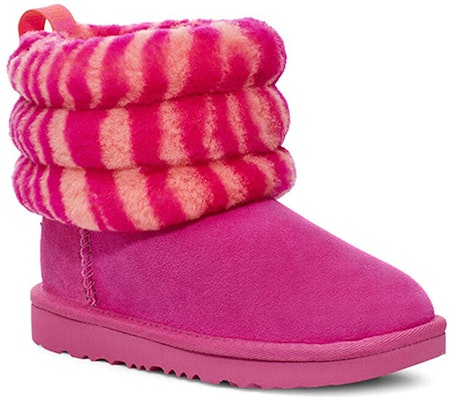 (Preschool) UGG Fluff Mini Quilted 'Zebra Pink' 1116116K-RCR Lookbook (Preschool) UGG Fluff Mini Quilted 'Zebra Pink' 1116116K-RCR