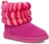 Lookbook (PS) UGG Fluff Mini Quilted 'Zebra Pink' Wanita 1116116K-RCR