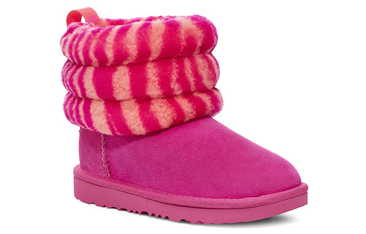 Lookbook (PS) UGG Fluff Mini Acolchado 'Cebra Rosa' 1116116K-RCR